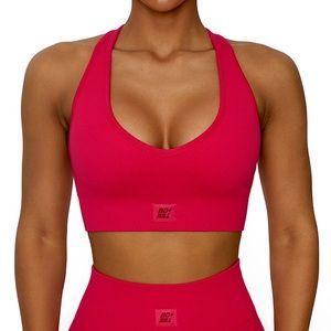 Bo + Tee V Neck Sports Bra